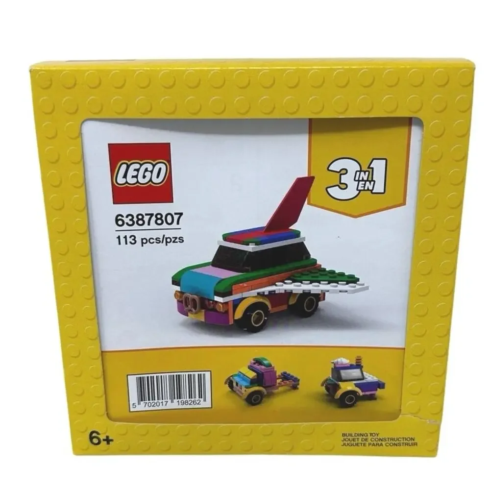 New in Box Lego 3 in 1 Flying Car (6387807) Building Toy